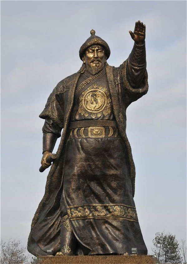 廣場成吉思汗銅雕塑.jpg 廣場成吉思汗銅雕塑.jpg