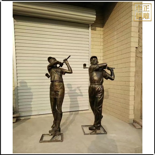 打高爾夫園林雕塑.jpg