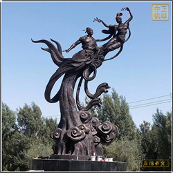 鳳凰於飛園林雕塑制作 鳳凰於飛園林雕塑制作