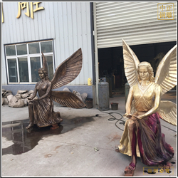 銅雕西方人物廠家