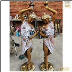 鑄銅西方人物雕塑 鑄銅西方人物雕塑