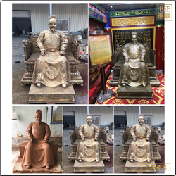 朱元璋人物雕塑鑄造廠 朱元璋人物雕塑鑄造廠