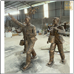 廣場公園人物雕塑定制 廣場公園人物雕塑定制