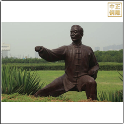 打太極景觀人物雕塑 打太極景觀人物雕塑