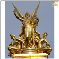 西方奏樂(lè)人物銅雕塑 西方奏樂(lè)人物銅雕塑