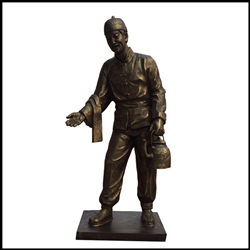 鑄銅店小二銅雕 鑄銅店小二銅雕