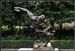 殘疾人運動銅雕塑 殘疾人運動銅雕塑