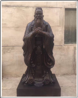 大型孔子銅像加工廠家 大型孔子銅像加工廠家