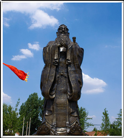孔子銅雕鑄造加工 孔子銅雕鑄造加工