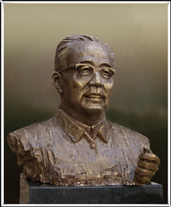 華羅庚銅雕塑 華羅庚銅雕塑