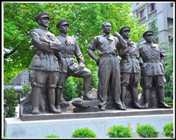 偉人銅雕塑|抗戰偉人雕塑 偉人銅雕塑|抗戰偉人雕塑