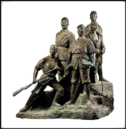 抗戰(zhàn)主題雕塑|抗戰(zhàn)情景小品