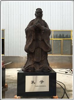 2米孔子銅像 2米孔子銅像