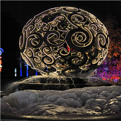 不銹鋼發(fā)光鏤空球 不銹鋼發(fā)光鏤空球