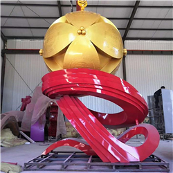 中國(guó)結(jié)雕塑價(jià)格