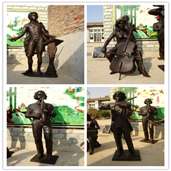 步行街人物雕塑 步行街人物雕塑