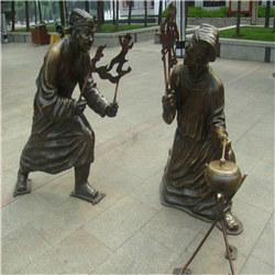 定做皮影戲雕塑 定做皮影戲雕塑