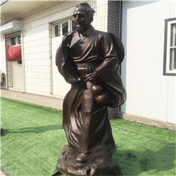 古代名醫銅雕塑 古代名醫銅雕塑
