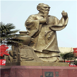 杜康釀酒雕像 杜康釀酒雕像