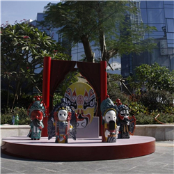 玻璃鋼臉譜雕塑 玻璃鋼臉譜雕塑